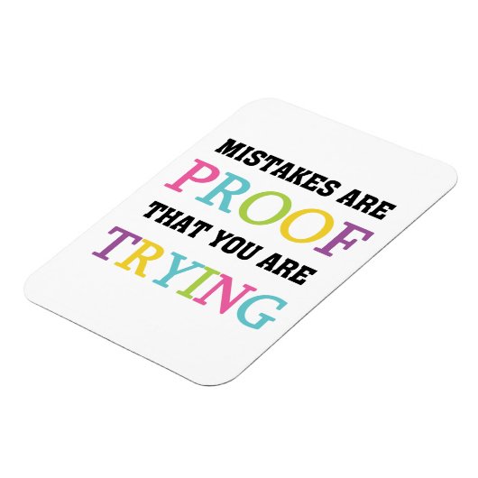 Fouten zijn een bewijs dat je probeert magneet (Linkerzijde)