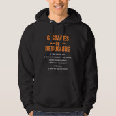 Foutopsporing Coder Bug Coding Computer Programmer Hoodie (Voorkant)