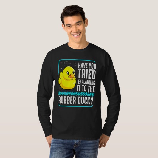 Foutopsporing van de webcodeerprogramma voor Rubbe T-shirt (Voorkant volledig)