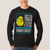 Foutopsporing van de webcodeerprogramma voor Rubbe T-shirt (Voorkant)