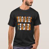 Foutous Teacher School Spooky Ghost Teaching Hal T-shirt (Voorkant)