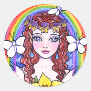 Fower Fairy Rainbow Stickers van Ann Howard