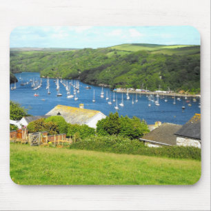 Fowey en boten, Cornwall Muismat