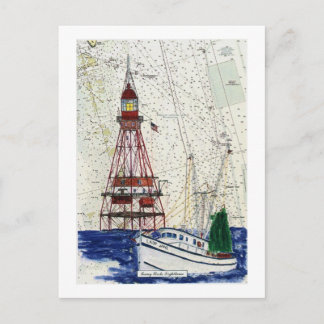 Fowey Rocks Briefkaart