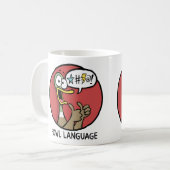 Fowl Language Mok (tweezijdig) (Voorkant links)
