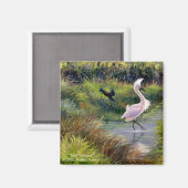 "Fowl Territory" Magnet Magneet (Voorkant / Achterkant)