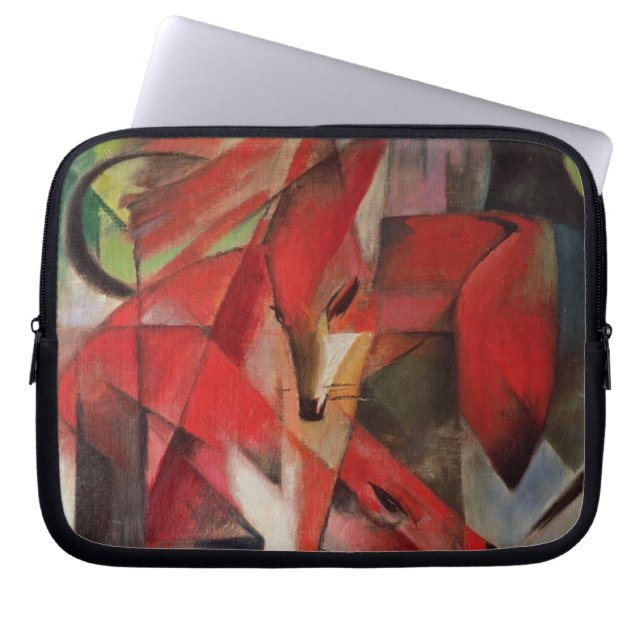 Fox, 1913 laptop sleeve (Voorkant)