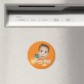 FOX 4 bonjour Emoji Brandon Refrigerator Magnet (In Situ (Lave-vaisselle))