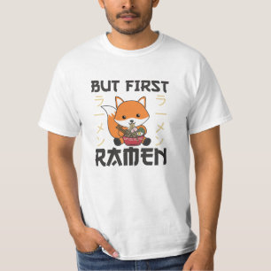 Fox aangedreven door Ramen Cute Kawaii Foxes T-shirt