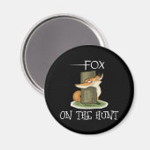 Fox Afbeelding Magneet (Voorkant / Achterkant)
