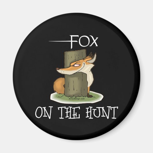 Fox Afbeelding Magneet (Voorkant)