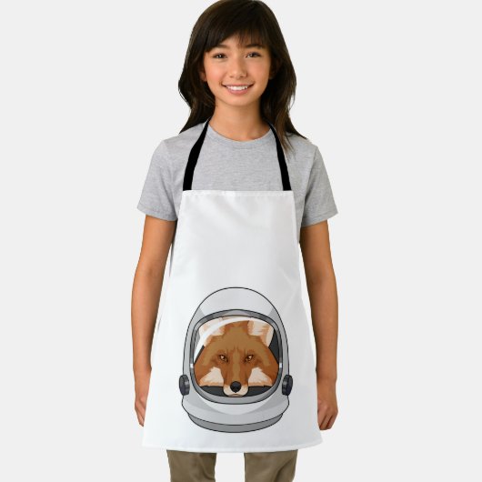 Fox als astronaut met Helmet Schort (Insitu)