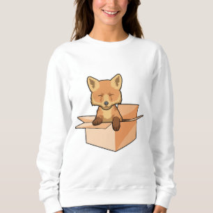 Fox als Baby in doos Trui
