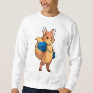 Fox als Boxer met Boxing-handschoenen Trui