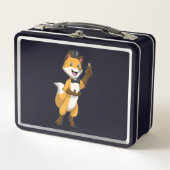 Fox als bruom met bruiloft (Voorkant)