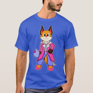 Fox als Doctor met Stethoscoop T-shirt
