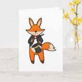 Fox als Magicaliër met Magic Wand & Pet Kaart (Gele Bloem)