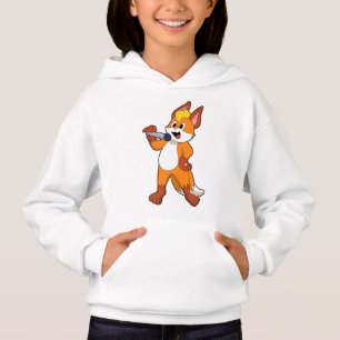 Fox als zanger met microfoon