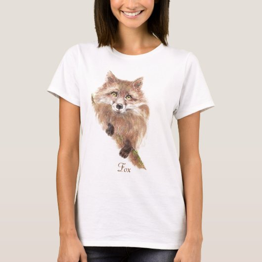Fox Animal Totem T-shirt (Voorkant)