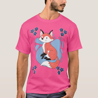 Fox Art Drawing Stars Jongens Fox T-shirt