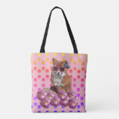 Fox Art et Sac fourre-tout points et points (Dos)