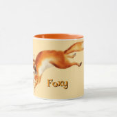  Fox Art Foxy Mok Cup (Midden)
