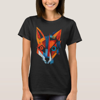 Fox Artwork  Animal Fox T-shirt