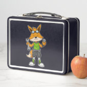 Fox as Mechanic with Wrench & Nut (In situ)