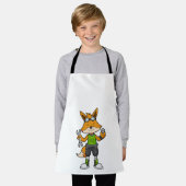 Fox as Mechanic with Wrench & Nut Schort (Gedragen)