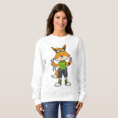 Fox as Mechanic with Wrench & Nut Trui (Voorkant volledig)
