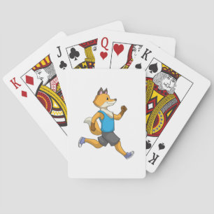 Fox as Runner at Running Pokerkaarten