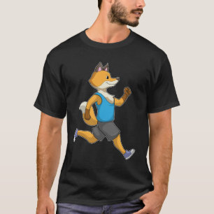Fox as Runner at Running T-shirt