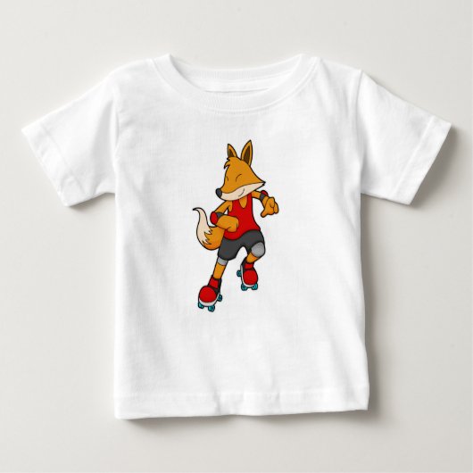 Fox as Skater with Roller skates (Voorkant)