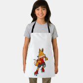 Fox as Skater with Roller skates Schort (Insitu)