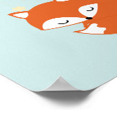 Fox Baby Nursery Poster (Hoek)