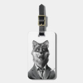 Fox Bagagelabel (Voorkant verticaal)