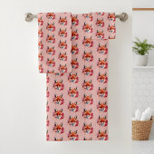 Fox Bath Towel Set