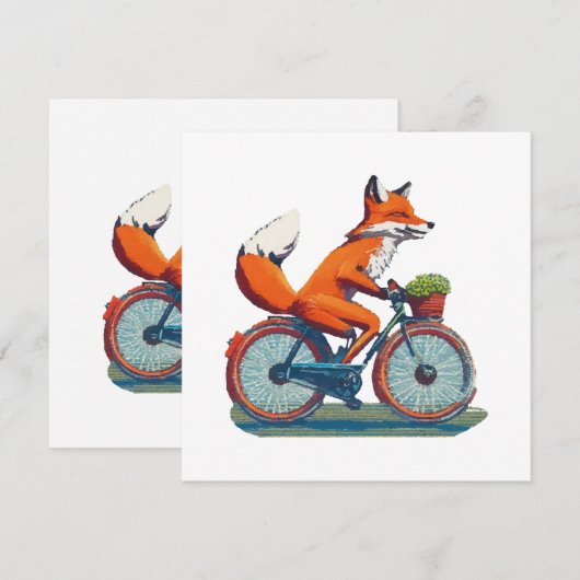 Fox Bicycle (Voorkant / Achterkant)