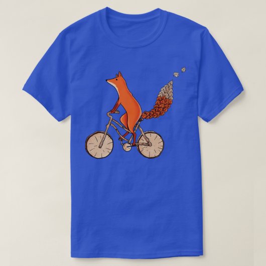 Fox Bicycle T-shirt (Design voorkant)