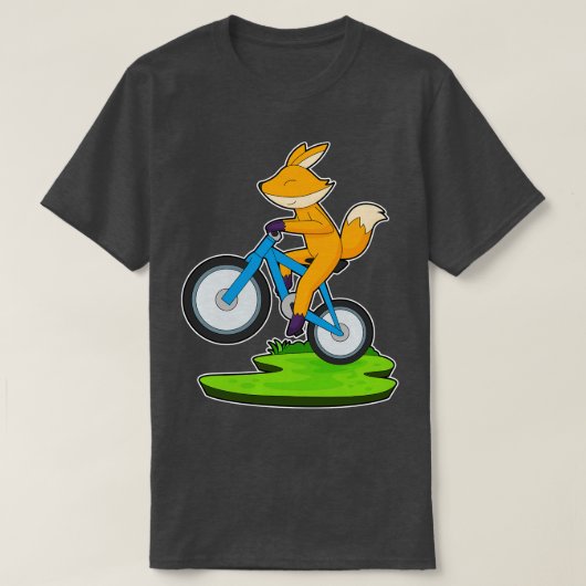 Fox Bicycle T-shirt (Design voorkant)