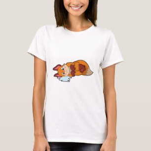 Fox bij drogen t-shirt