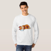 Fox bij drogen t-shirt (Voorkant volledig)