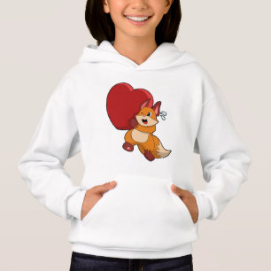 Fox bij liefde met hart