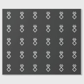 Fox Bind Rune Cadeaupapier (Vlak)