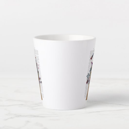 Fox Birdkeeper met Artichoke Latte Mok (Voorkant)