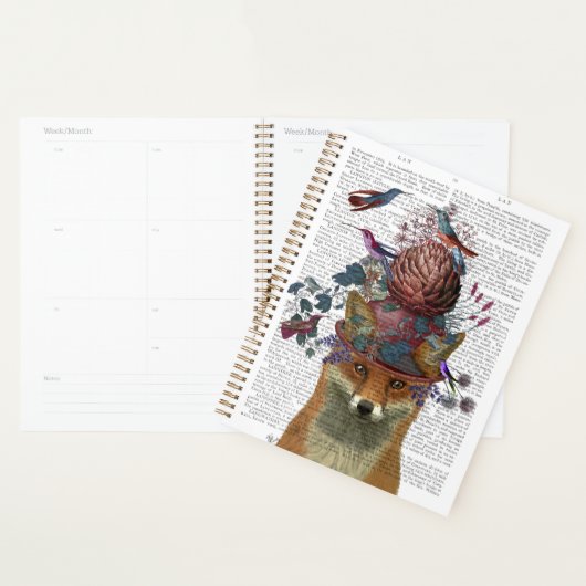 Fox Birdkeeper met Artichoke Planner (Display)