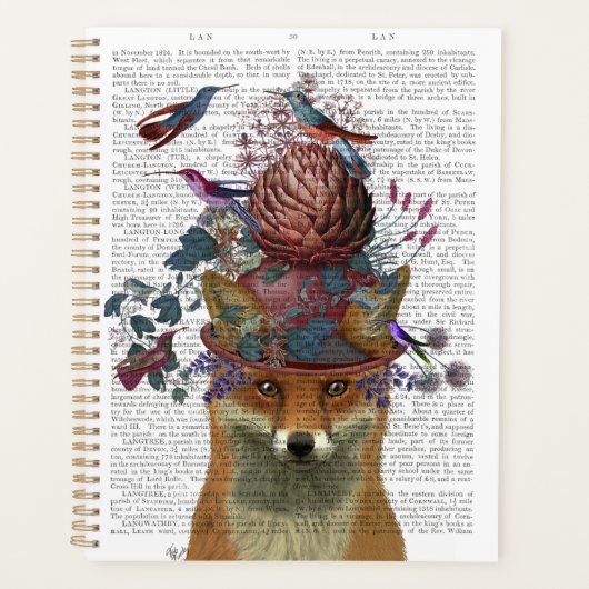 Fox Birdkeeper met Artichoke Planner (Voorkant)