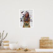 Fox Birdkeeper met Artichoke Poster (Keuken)