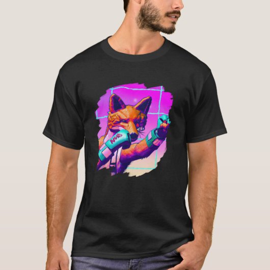 Fox Boksen Cool Fox Boksen Boxer T-shirt (Voorkant)
