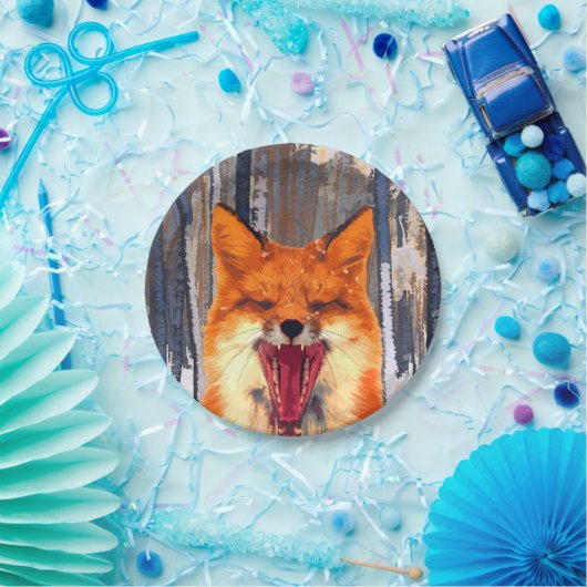 Fox bos Papier Bord (Feest)